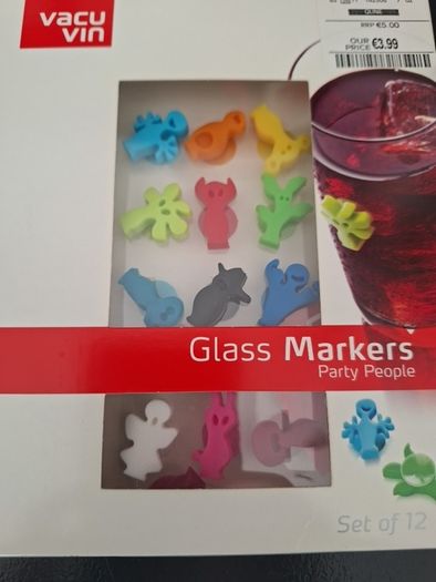Glass markers