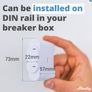 Shelly 3EM | WiFi 3 Channel Smart Energy Meter With Contractor Control Image 2