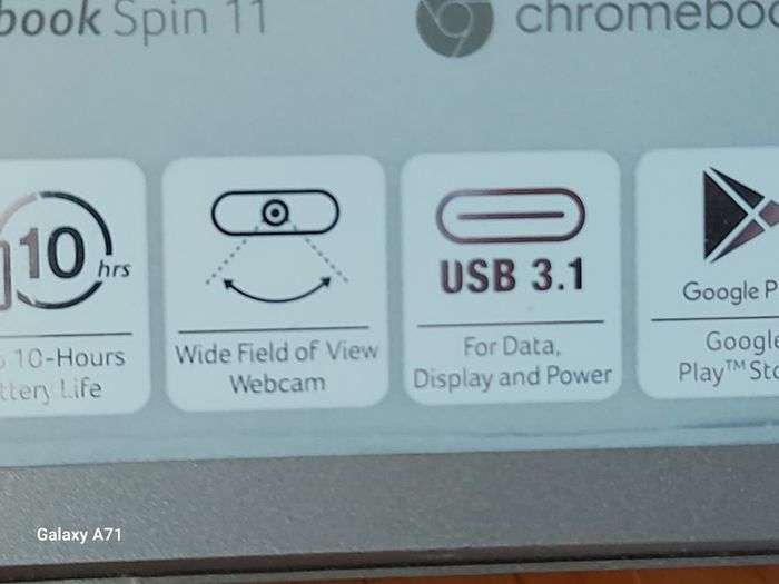 ACER CHROMEBOOK CP311 Series, Model N17Q8, 32GB HDD, in excellent condition, excellent Battery