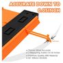 2Pcs Connectable Contour Gauge (10+5 Inch), Profile Duplicator with Lock, Gifts for Man Husband Carpenter Masonry DIY Enthusiast, Outline Marking Tool for Woodworking Floor/Tile Laying Image 4