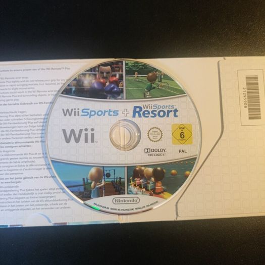 Wii Sports + Wii Sports Resort Nintendo Wii