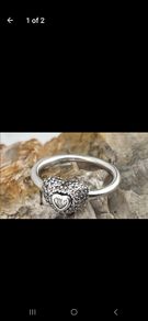 Pandora ring heart