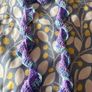 Handmade crochet scarf swirly fairy Image 2