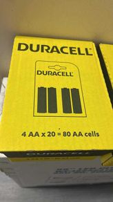 80 AA Batteries Duracell