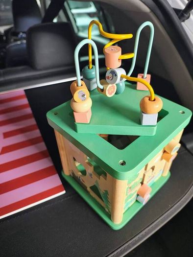 Toddler activity cube