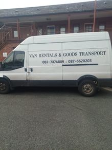 Van rental or service Removals and Goods  transpor