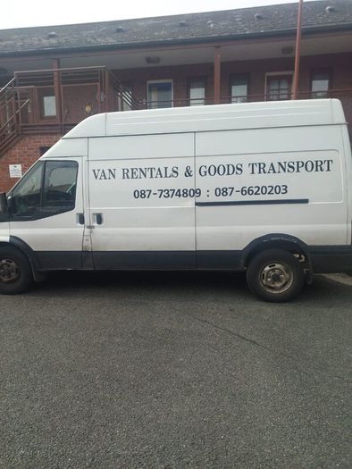 Van rental or service Removals and Goods  transpor