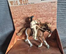 Vintage Schleich 70302 Sioux Boy on Pony - New in Box (Retired)