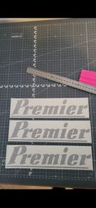 Vintage Premier drum logo