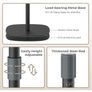 Portable Laptop Stand, Bedside - Sofa Table with Height Adjustable 18'' - 48'', Sleek Wooden Lectern Standing Desk Image 6
