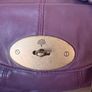 Mulberry Tassle Hobo bag in rich plum Image 6