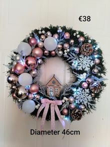 Christmas door wreath