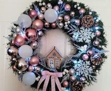 Christmas door wreath