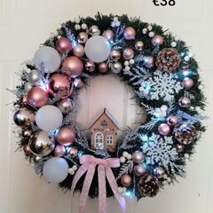 Christmas door wreath