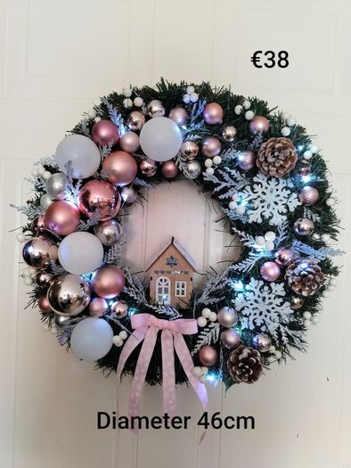 Christmas door wreath