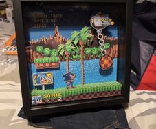 Sonic the Hedgehog Diorama