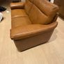 Natuzzi Brown 3 Seater Sofa Image 3