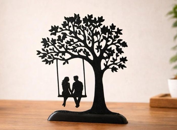 Romantic Swing Tree Decor - Desktop Ornament Centerpiece