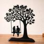 Romantic Swing Tree Decor - Desktop Ornament Centerpiece Image 4