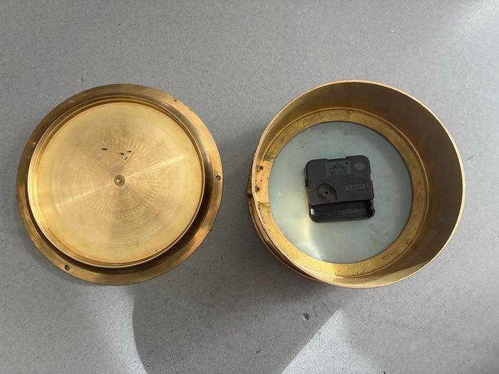Brass ships clock.