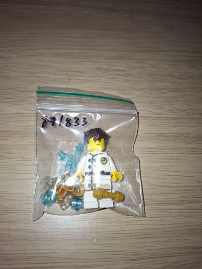 Lego - Jey - White Wu-Cru Training Gi figure