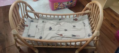 Bamboo Cot for doll  Bed for doll Fern Living Organic