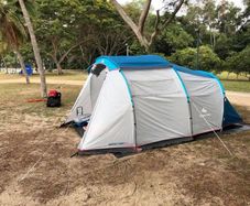 4-person camping tent, Arpenaz 4.1 - QUECHUA + Extras