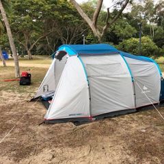 4-person camping tent, Arpenaz 4.1 - QUECHUA + Extras