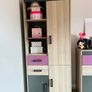 Kids Bedroom Furniture Wardrobe and Chest of Drawer Set Image 3