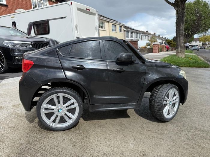 Kids electric car BMW Black m sport x6 Two Seater