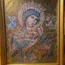 Rare Find Vintage Framed Picture Our Lady of Perpetual Help Image 3