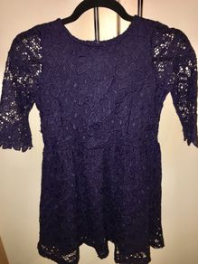 Girlswear 3/4 Sleeves Lace Dress 12-13 y.o