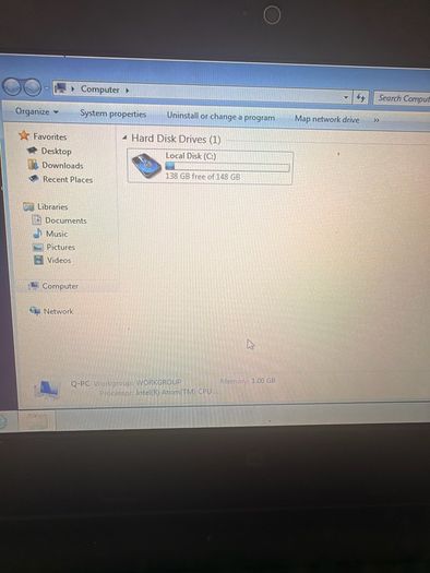 Hp Mini 210-1000 Netbook
