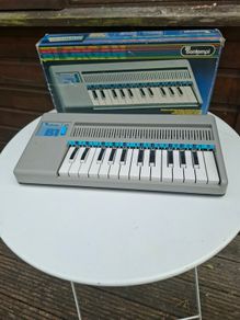 Bontempi B1 Organ Electric Organ Made In Italy Kids Vintage 1985