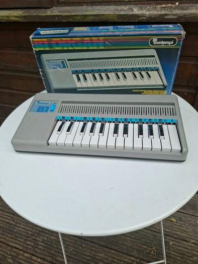 Bontempi B1 Organ Electric Organ Made In Italy Kids Vintage 1985