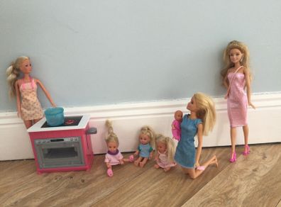 Every day barbie kitchen scene