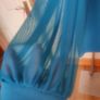 BNWT Turquoise embroidered  long sleeve Atmosphere dress size UK10 EU38 Postage included Image 2
