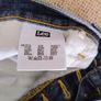 LEE cotton denim shorts unisex 34 inch waist in very good condition see last three photos for exact measurements FREE STANDARD POSTAGE INCLUDED Image 6