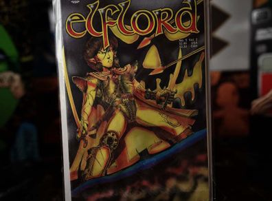 Elflord ! Issue #5 ! Volume #2 ! Copper Age Comic from 1986 ! by Aircel Publishing !