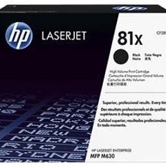 HP 81X Black high capacity original Toner CF281X