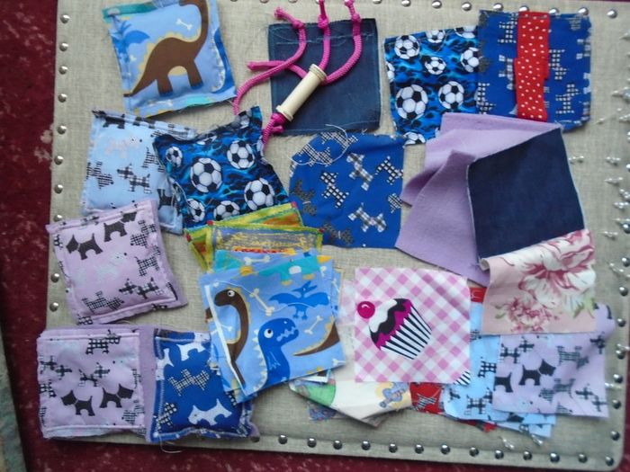 Craft pack, Fabric squares, Fabric, Sewing, crafts