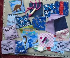 Craft pack, Fabric squares, Fabric, Sewing, crafts