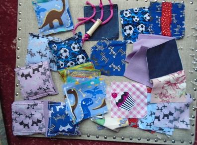 Craft pack, Fabric squares, Fabric, Sewing, crafts