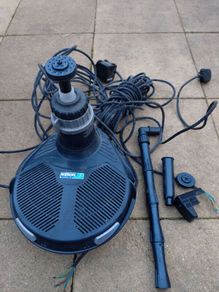 fountain pump with water filter