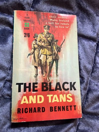 The Black and Tans Richard Bennett Vintage Paperback