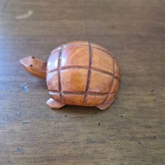 Hand Carved Wood Sea Turtle