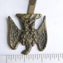 Vintage Miniature Brass Eagle Hooks for hanging a Saber or other military items Image 6