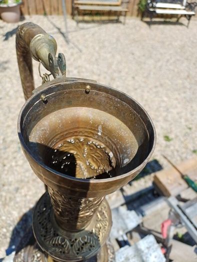 Large Antique Brass Ewer