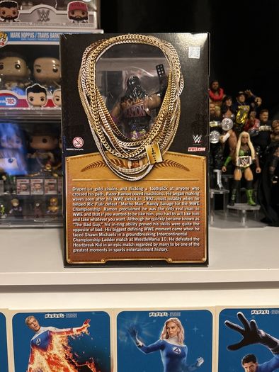 Defining moments boxed Razor Ramon WWE