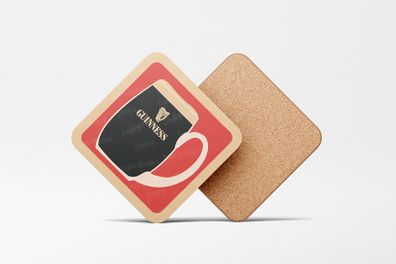 Guinness 1960's 'Tankard' Design Coaster